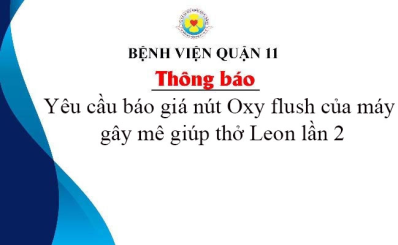 Yêu cầu báo giá nút Oxy flush của máy gây mê giúp thở Leon lần 2